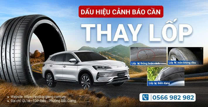 Dấu hiệu cảnh báo từ lốp xe mà bạn nên biết